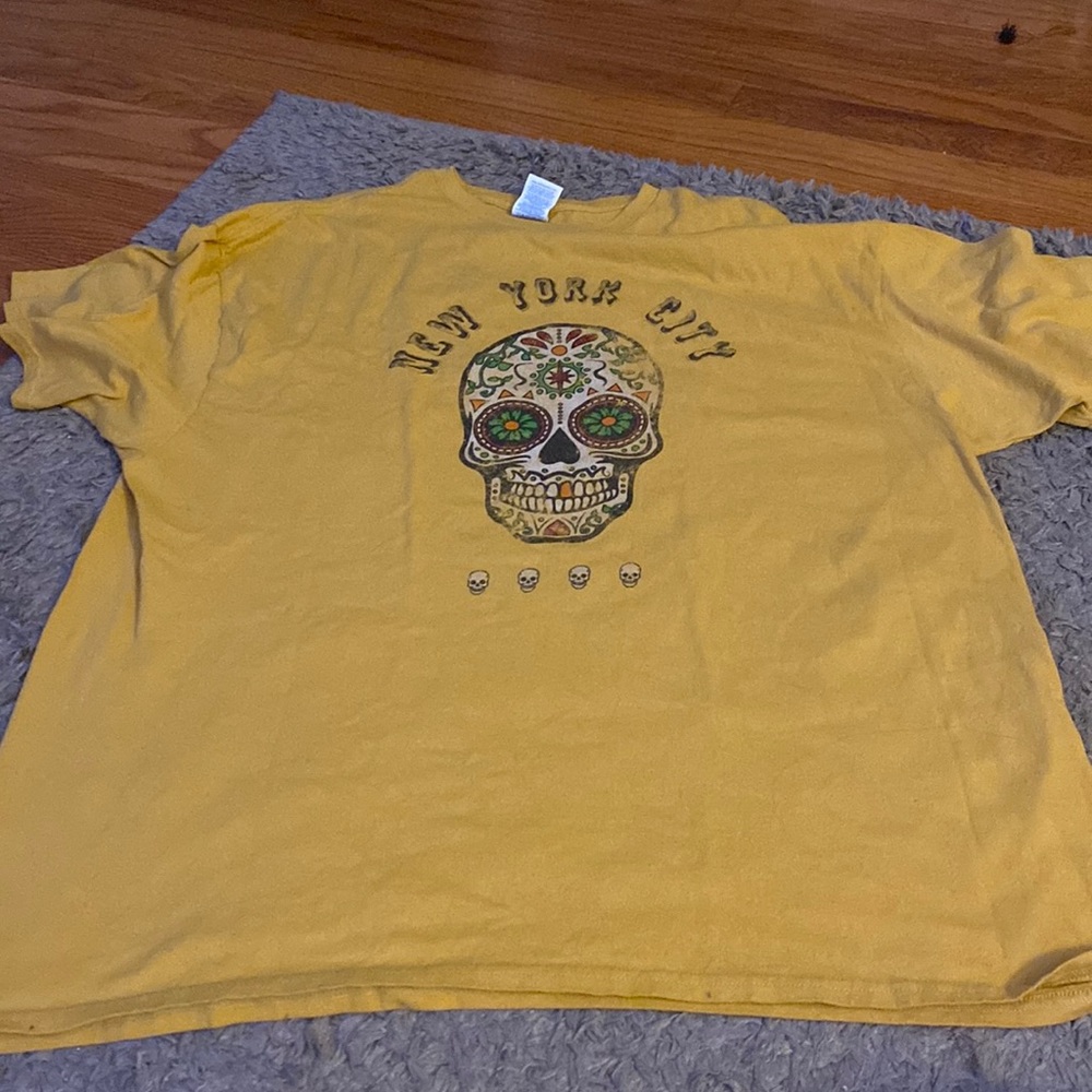New York skull top